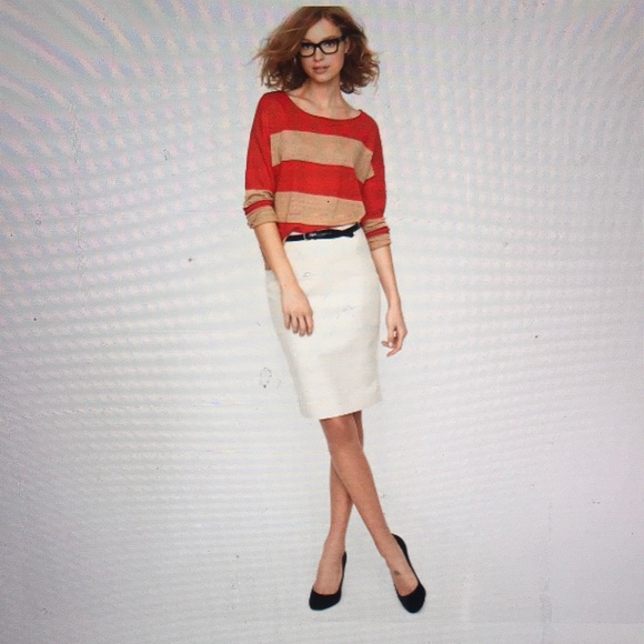 Jcrew No.2 pencil skirt in double-serge cotton - Picture 1 of 8